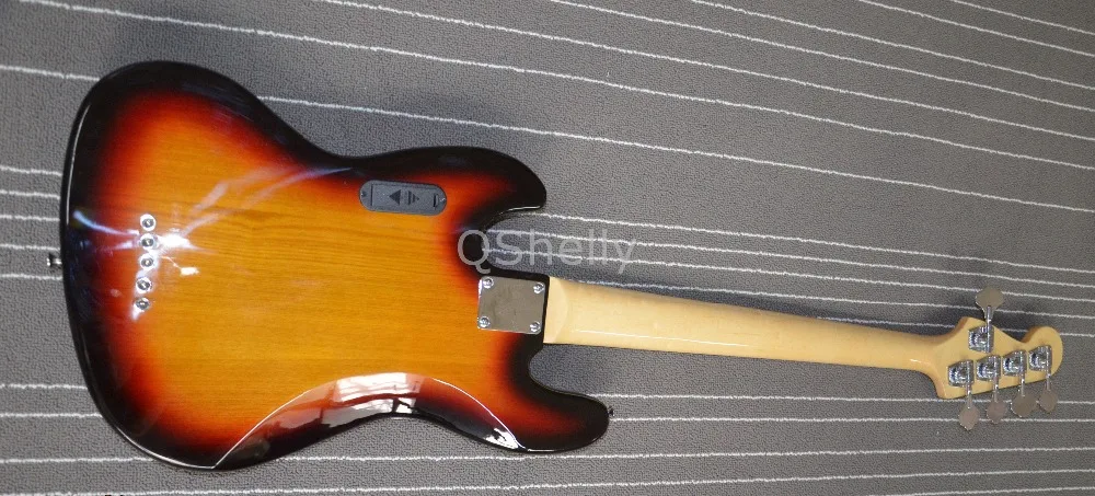 Высококачественный QShelly custom 5 струн Ash body vintage maple neck Marcus Miller джазовый