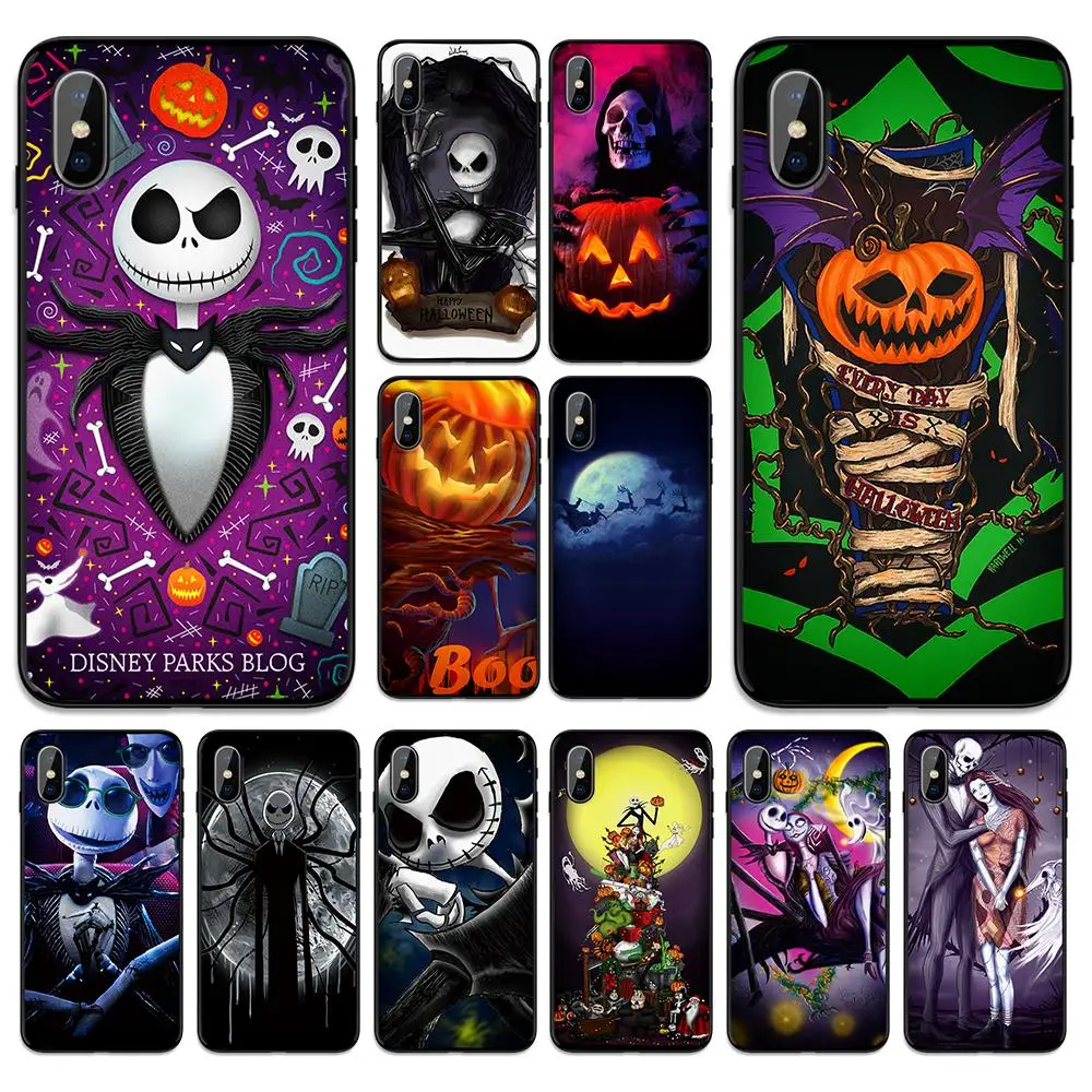 The ghost of skull мягкая термополиуретановая крышка-чехол для Apple iPhone 6 6S 7 8 Plus 5 5S SE X XS MAX XR