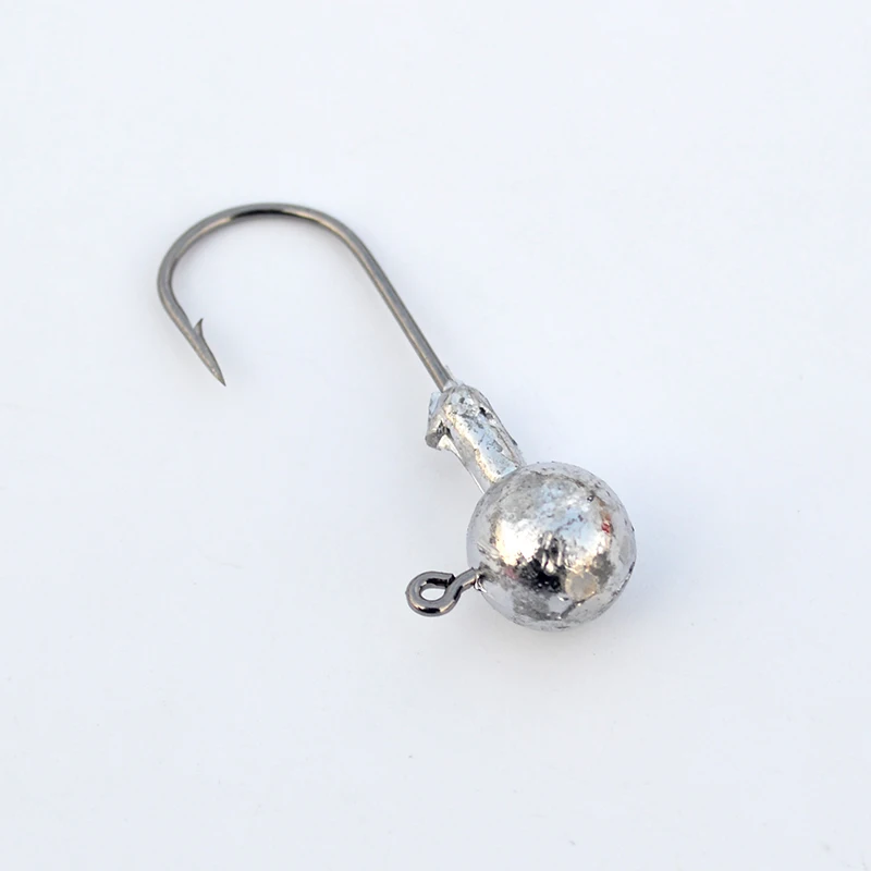 Jig Head свинцовые бронзовых морских рыболовных крючков 10 шт./лот мягкий червь