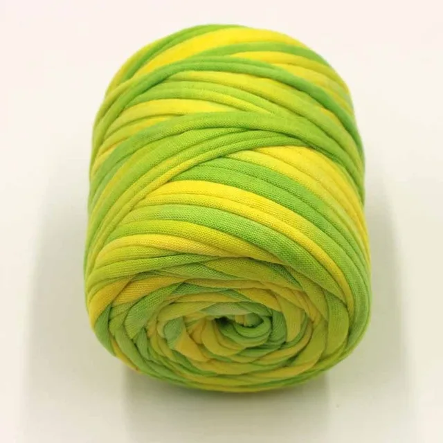 color 3 Красочные DIY вязание крючком ткань Ковры Пряжа 150 г хлопок шерсть вязание пункт ручной вязки Толстая вязаная корзина одеяло Пряжа Ремесло - Цвет: color 3