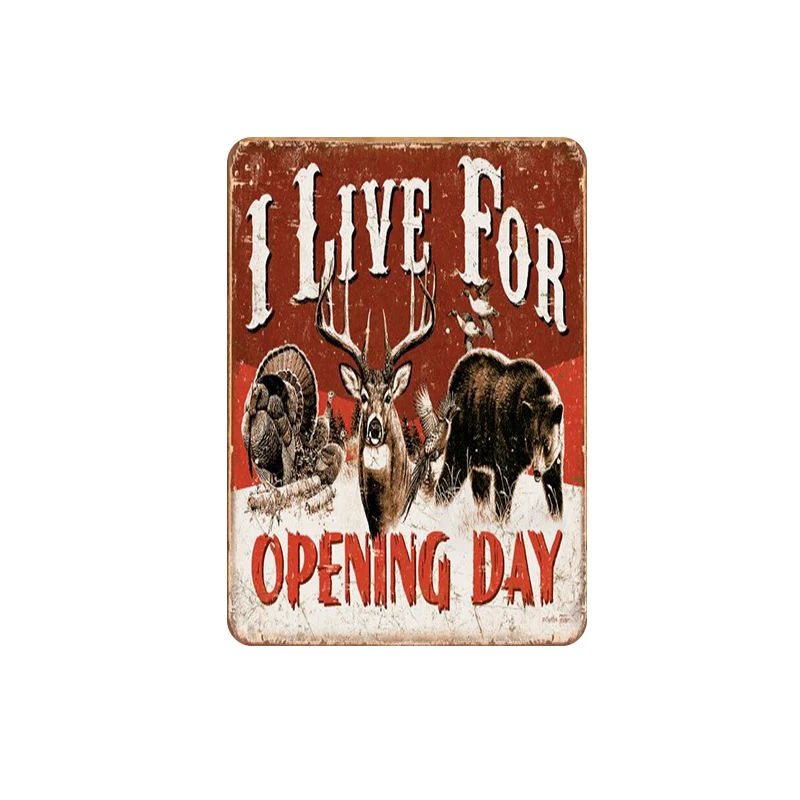 Animalspoultrywineanime poster Retro Shabby Chic Metal Iron Painting Signs Plaque Bar Pub Club Wall Vintage Home Decor | Дом и сад