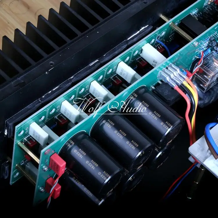 

Finished large T9-II HiFi Post-stage Power Amplifier Balanced&Single-ended Input Switching Stereo Audio Amplifier