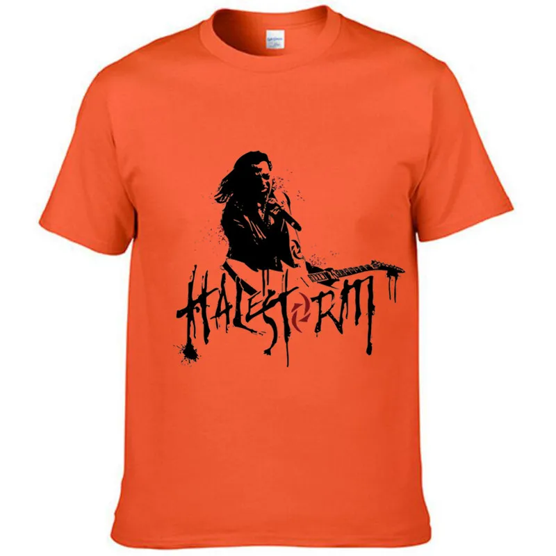 Бесплатная Доставка Дешевые 100% Cutton Halestorm Я Заканчиваю Футболки Для мужская Мода