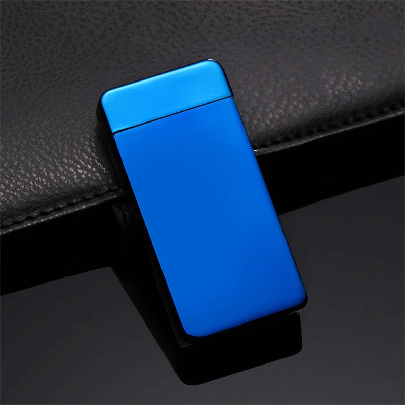 Двойной крест дуга электронная USB Зажигалка металлическая зарядка ветрозащитные, импульсные электрические зажигалки оптом более выгодные