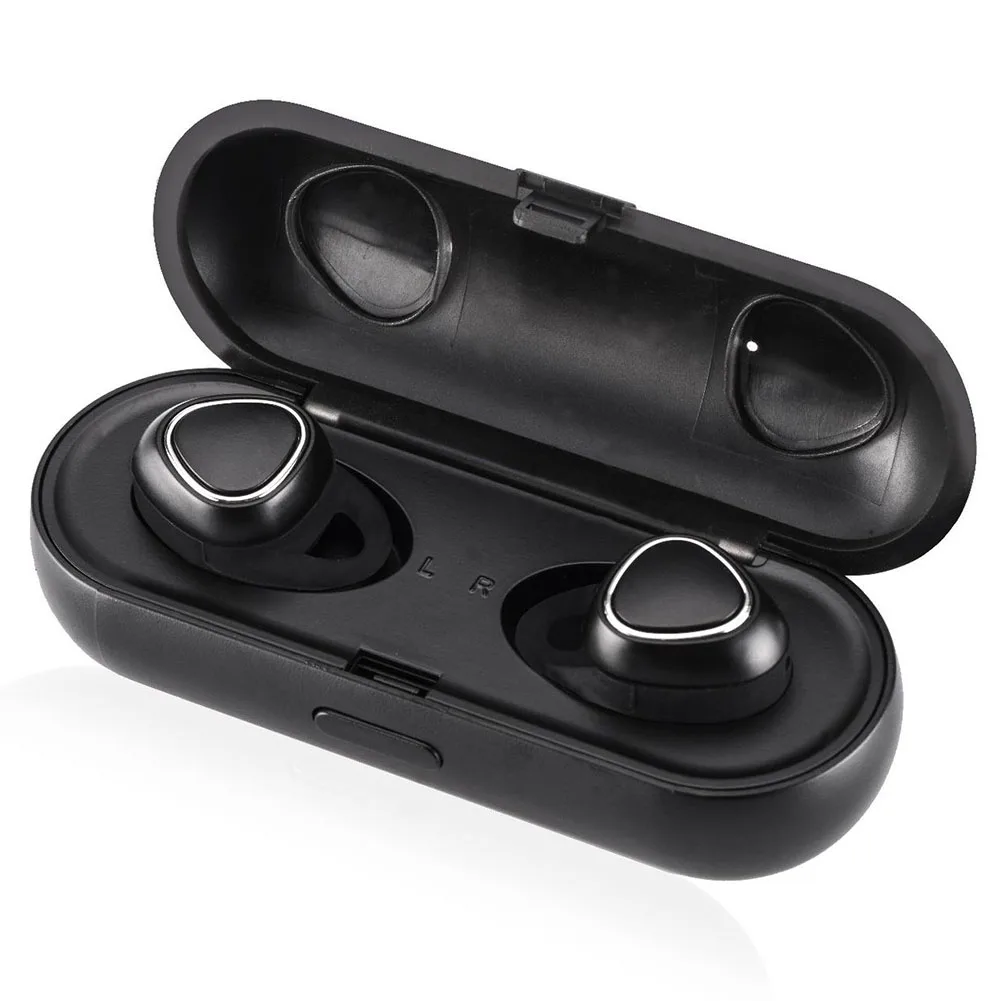 Портативные наушники вкладыши спорта наушников Мини Беспроводной Bluetooth Шум