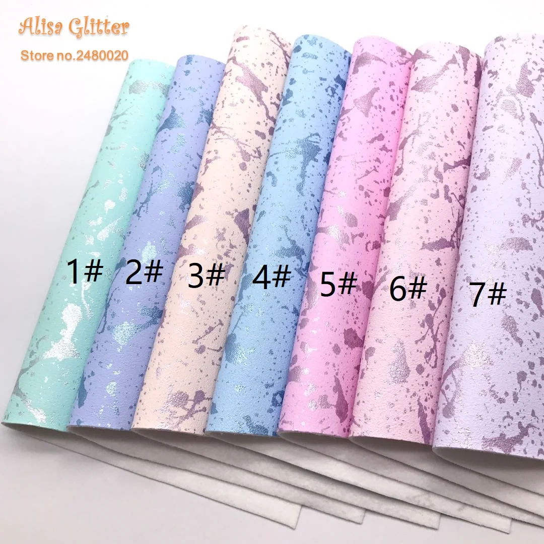 1 шт. A4 Размер 21X29 см от бренда Alisa, блеск Cuero Sintetico Синтетическая кожа Искусственная кожа с принтом из искусственной кожи набор «сделай сам» для K05
