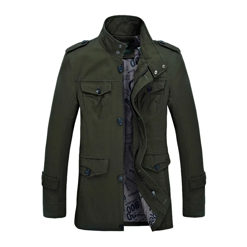 Новое поступление осенне зимние мужские хлопковые повседневные куртки с
