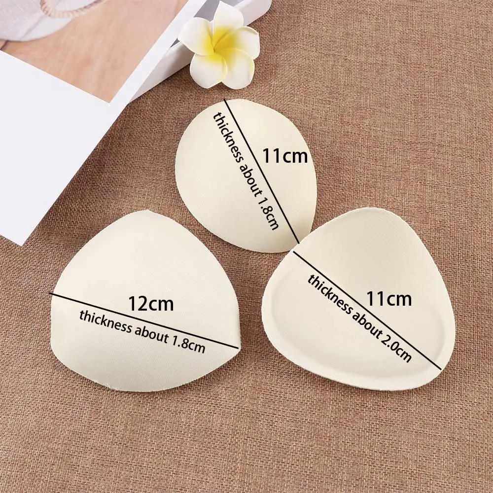 Вкладыши для купальника женские аксессуары одежды поролоновые треугольные