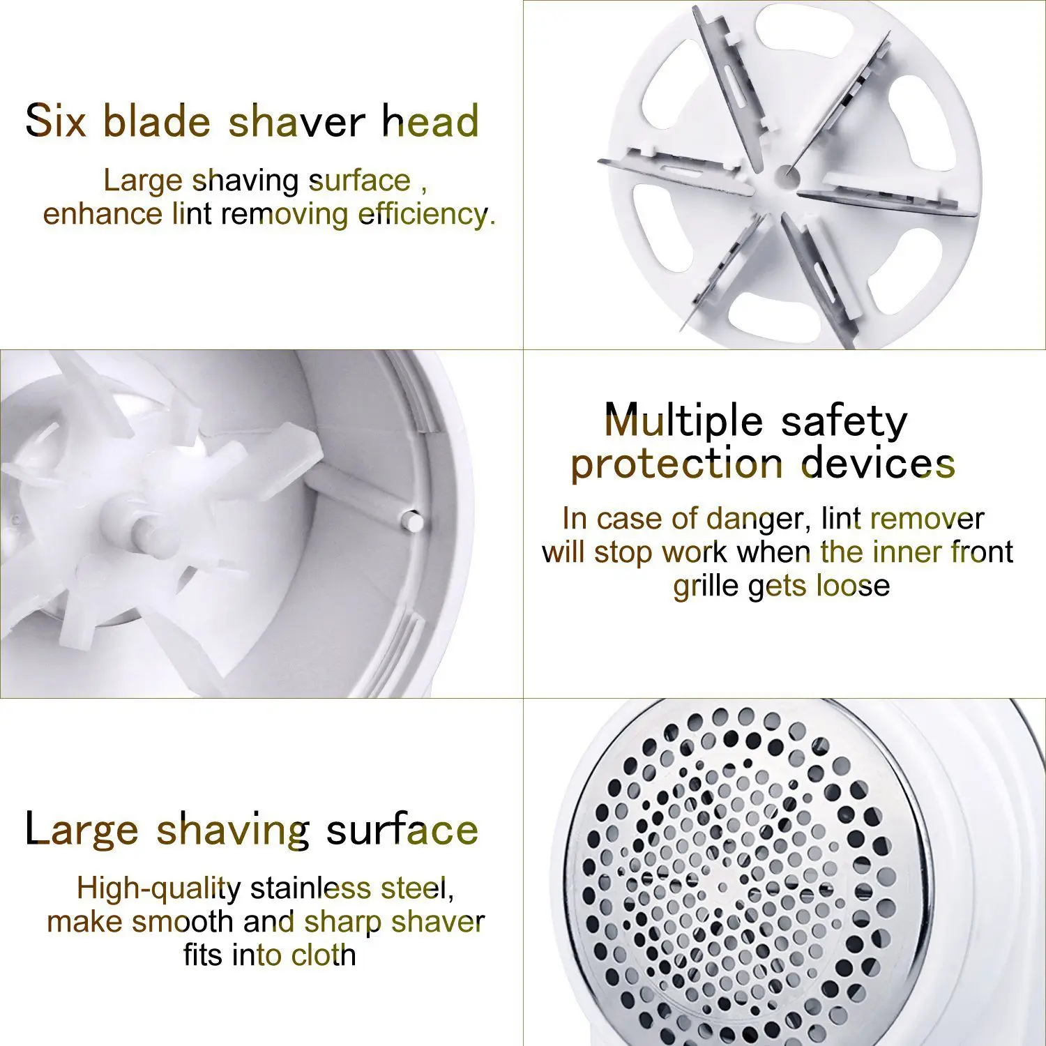 Аккумуляторные таблетки для удаления ворса бритва одежды тканевая с USB шнуром