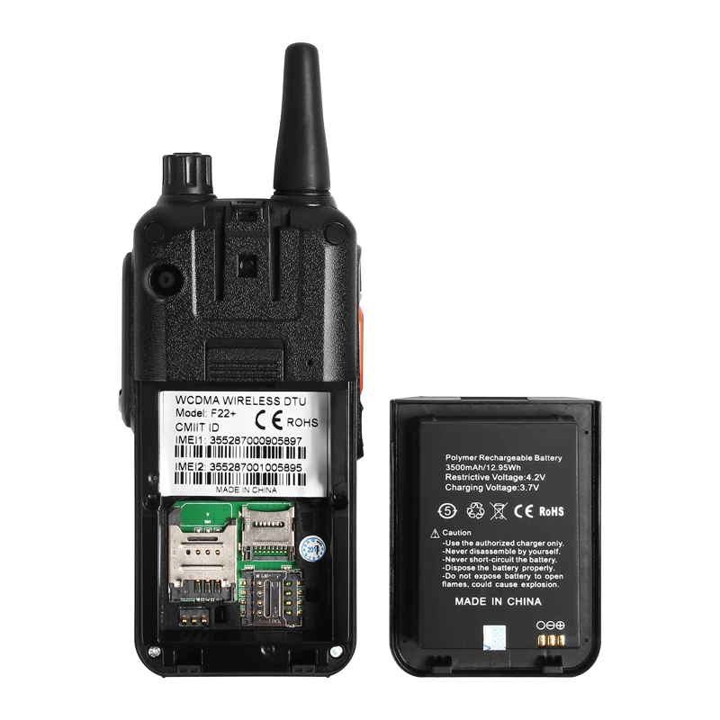 F22 плюс sim-карта радио wifi WCDMA Водонепроницаемая рация Android Смарт Открытый gps Zello PTT 3g сеть домофон радио