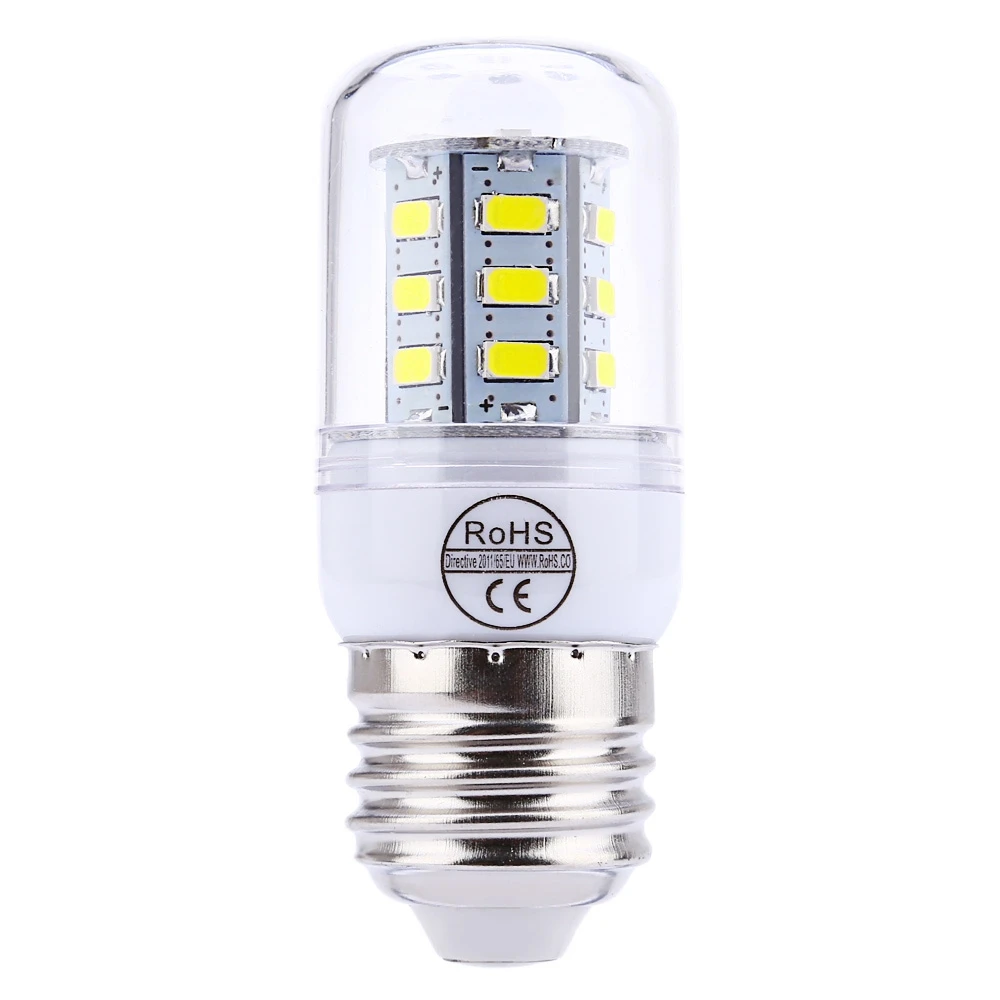 AC 220V E27 B22 GU10 G9 E14 3W 300LM SMD 5730 Светодиодная кукурузная лампа с 24 светодиодами | Лампы и