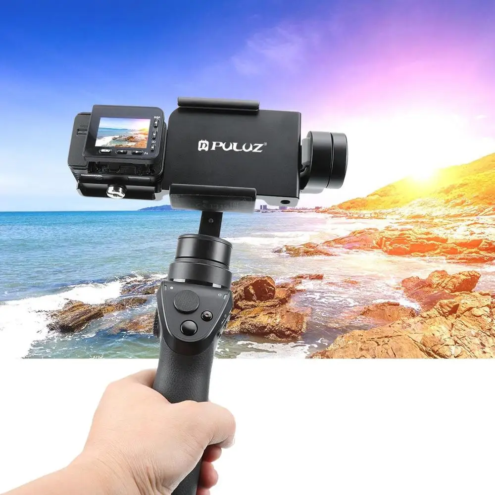 Новый держатель из алюминиевого сплава для экшн камер Sony DSC RX0 II Adaptors DJI OSMO Zhiyun Smooth