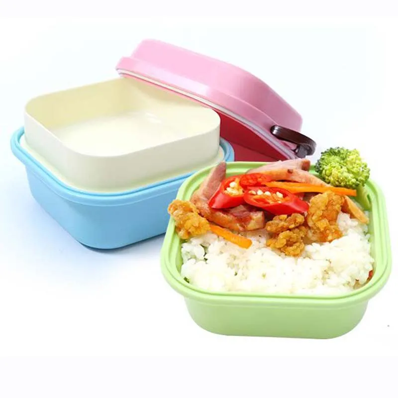 Детские Мультяшные животные Bento Ланч-бокс для закусок контейнер для хранения Ланч-бокс прекрасный подарок для школьников