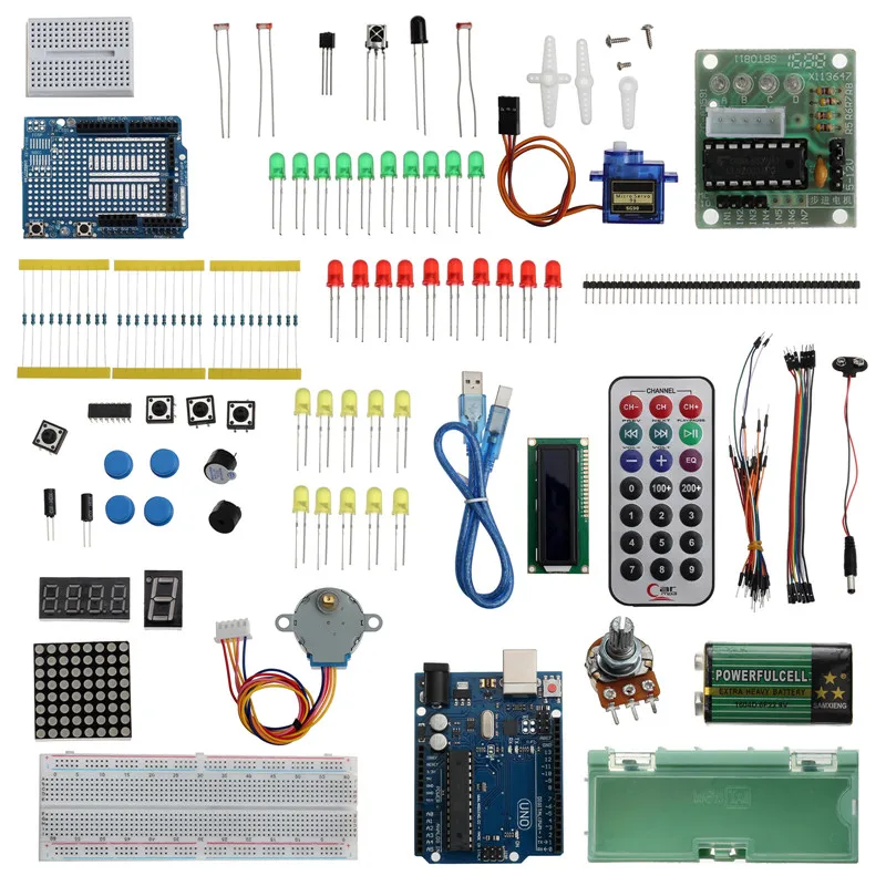 ESYNiC для 96 в 1 лабораторный проект UNO плата R3 1602 стартер для Arduino Nano Mega 2560 начинающих