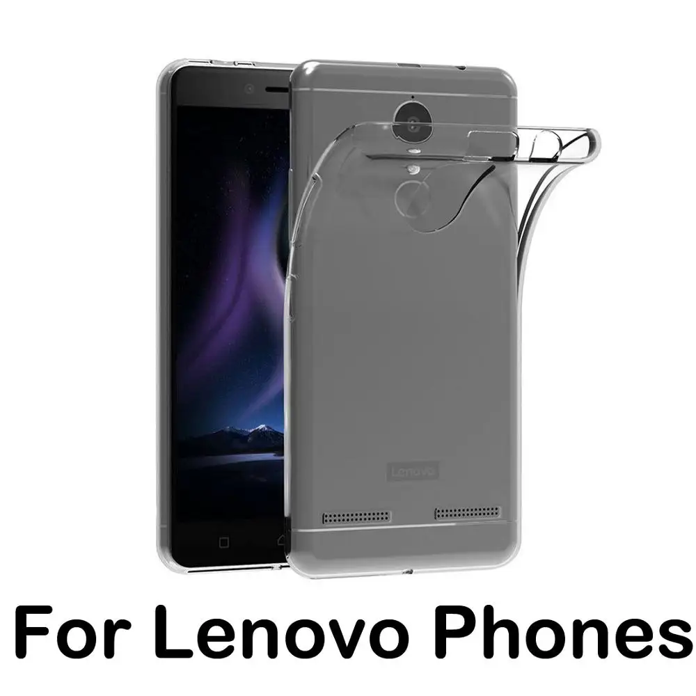 For Lenovo K8 Cover P2 K6 Note Power A1010 Vibe B S1 Lite C2 ZUK Edge Z2 PRO A2020 K5 Plus K4 TPU Soft Case |