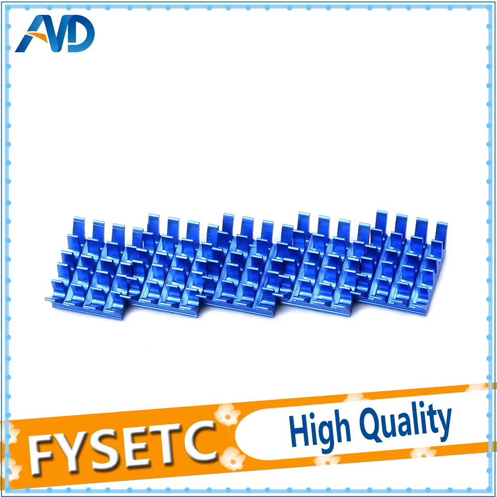 5 шт. Raspberry Pi Spiky радиатор из алюминия с клеем для охлаждения 3/2 Модель B|Детали и