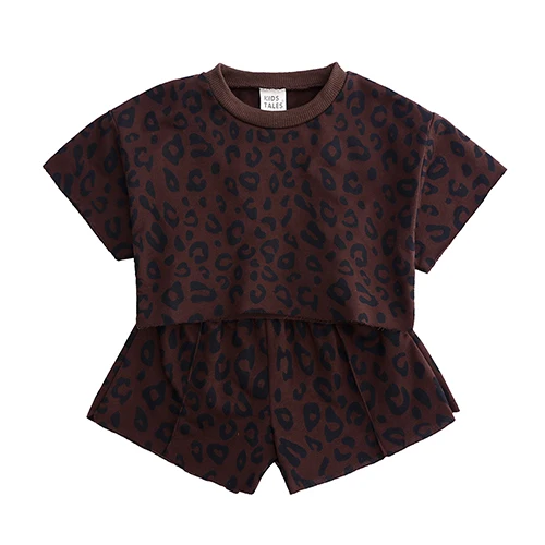 Style 04 Одежда для маленьких девочек летние милые комплекты в горошек с короткими рукавами и круглым вырезом Повседневный хлопковый детский топ+ шорты одежда для детей от 0 до 6 лет BB502 - Цвет: Style 04