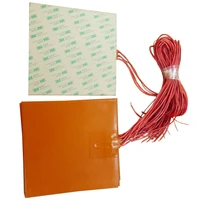 220v 300w silicone heater 300x300mm ntc 100k thermistor with 3m sticker for 3d printer heat bed