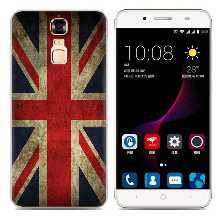 Мягкие силиконовые чехлы для zte Blade A610 плюс zte A610+/A2 Plus Чехол-сумка для телефона с цветочным узором Корпус ТПУ для zte Blade A610 плюс Чехол - Цвет: Лаванда