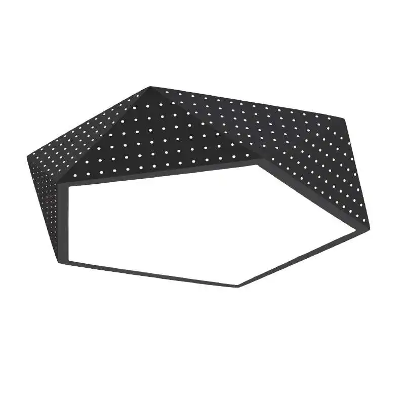 Простые и Современные Геометрические светодиодные лампы для дома потолочный