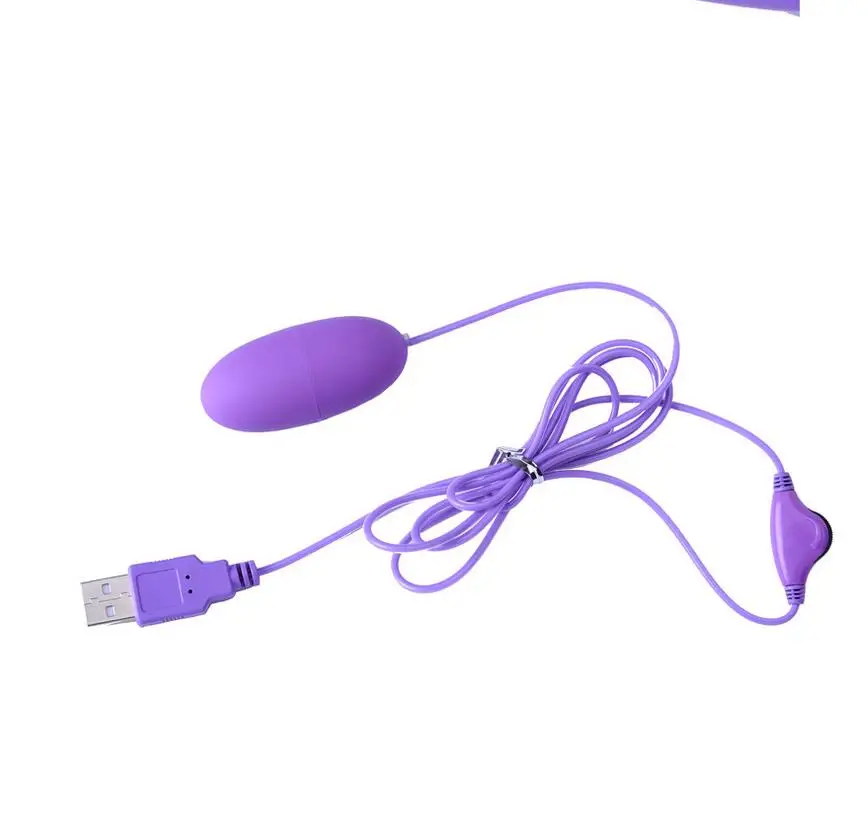 USB Power Jump яйцо Вибратор массажер в форме пули Вибрация клиторальный стимулятор
