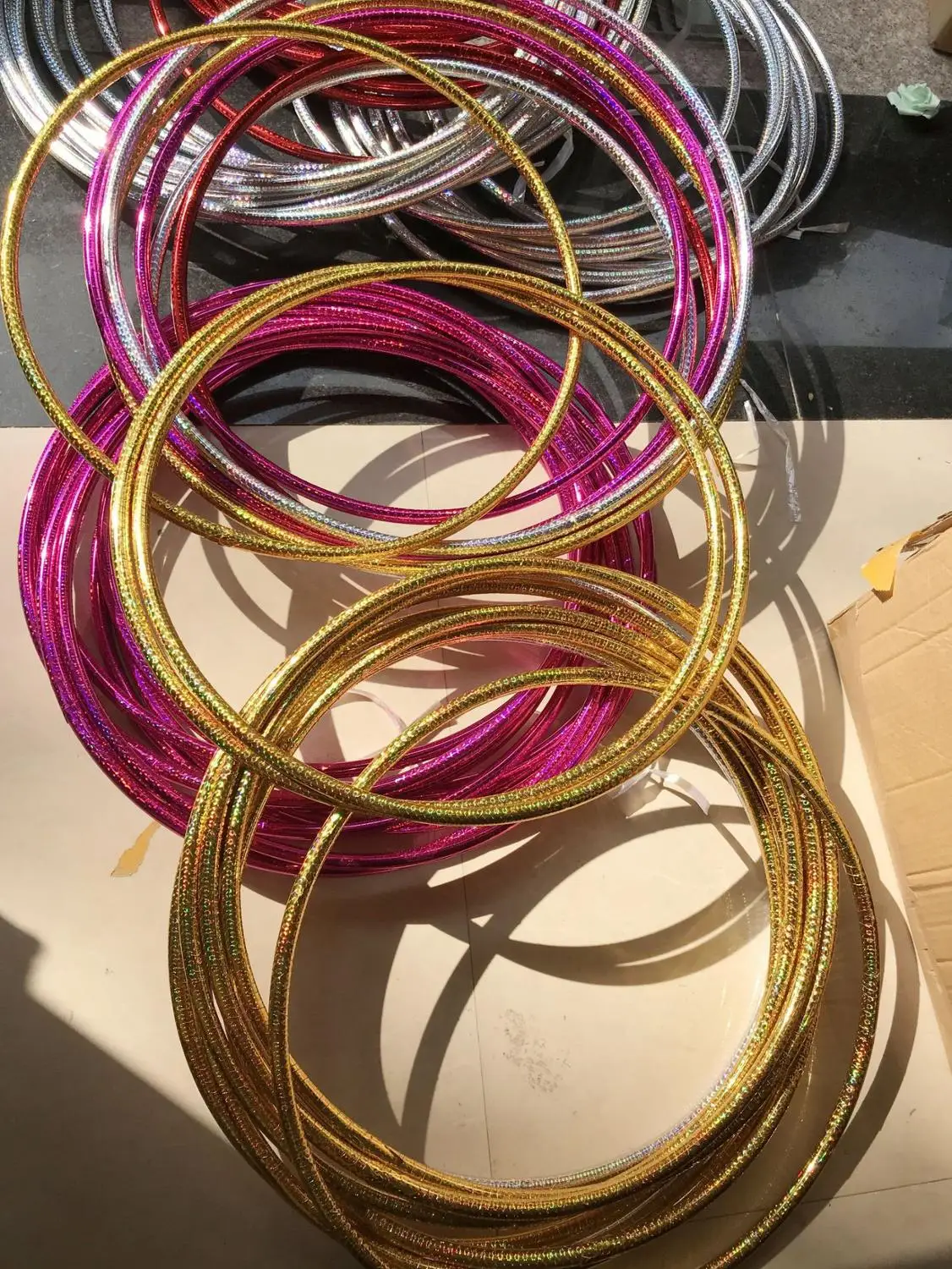 Цветной пластиковый круглый воздушный шар держатель для палочки украшение