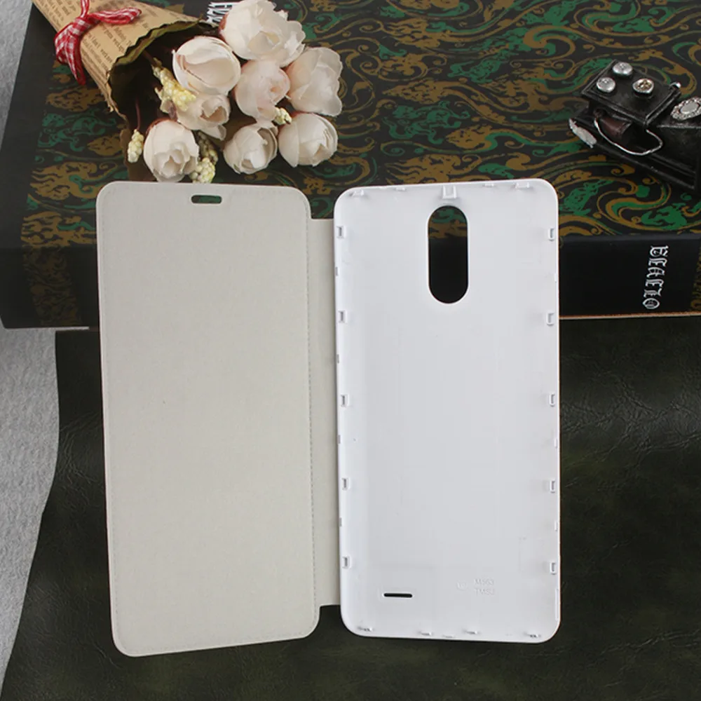 Ocolor для Leagoo M5 плюс Батарея чехол кожаный оболочка смартфон флип Защитный Чехол