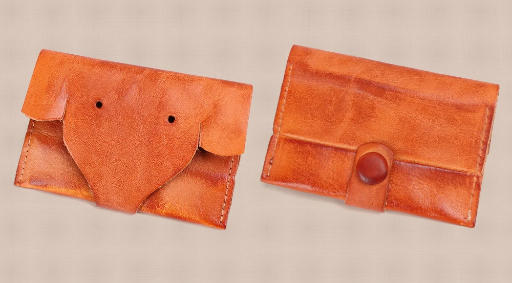 JOYIR Elephant, натуральная кожа, кошельки для монет, унисекс, меняющийся кошелек, мини-держатель для карт, ручной работы, кошелек, женский клатч, на застежке, сумка для монет