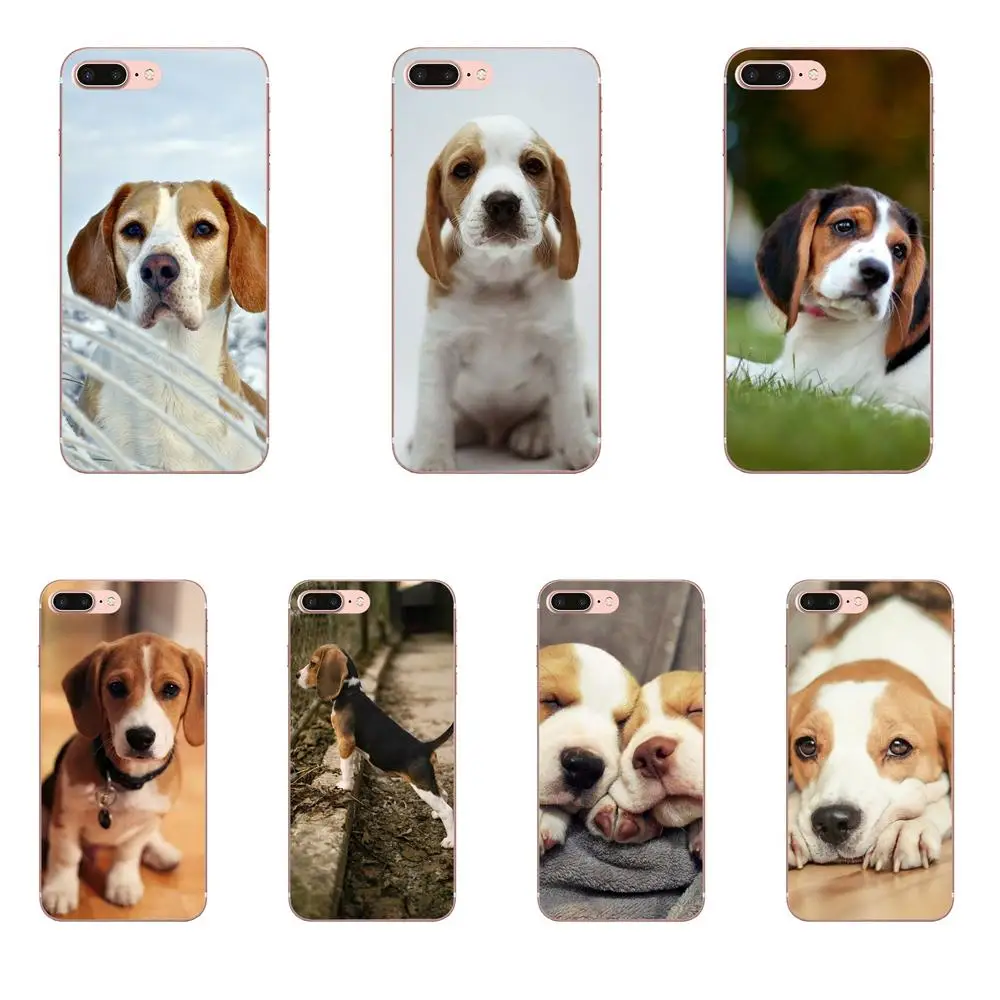 Милый Beagles Puppies преданный пёс для huawei P7 P8 P9 P10 P20 P30 Lite Mini Plus Pro TPU чехол для сотового телефона
