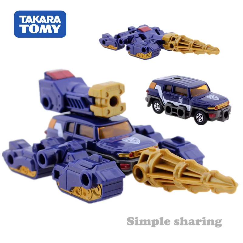 Tomica Hyper Police HBP-10 Toyota FJ Cruiser Bear Takara Tomy литье под давлением модель игрушечной машины