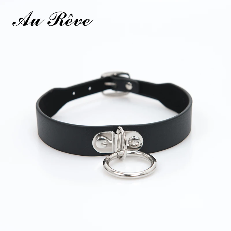 Au Reve Punk Collars Gothic Spikes Rivet Choker Neck Ring bdsm Fetish Sex SM Products For Women Men Couple on - Ау Рев Панк Ошейники Готические Шипы Риветы Чокер Шеи Кольцо бдсм Фетиш Секс Продукты Для Женщин Мужчин Пара на.
