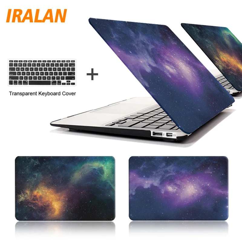 Чехол для ноутбука Звездное небо MacBook Air 11 13 дюймов APPLE MAC Pro с Retina 12 3 15 + пленка