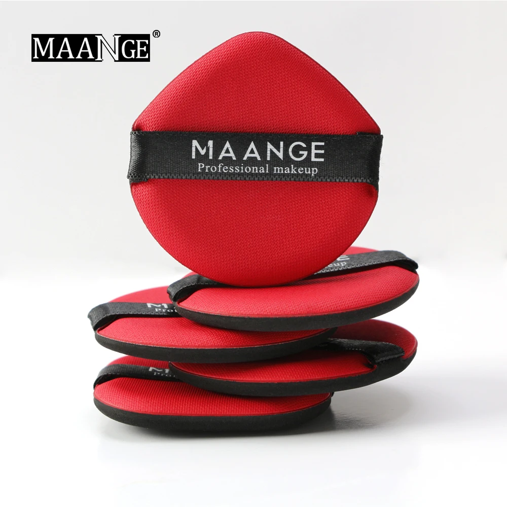 MAANGE 8 шт./компл. круглый кушон для макияжа Губка слоеный сухой влажный двойного назначения маскирующая Жидкая Основа BB/CC крем макияж затяжки