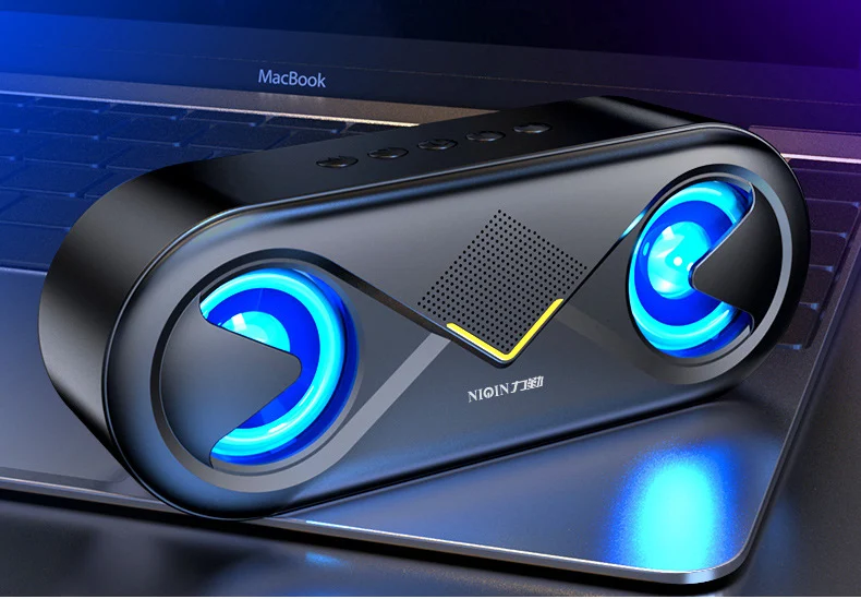 Новинка 6D стерео звук портативный Bluetooth динамик 10 Вт беспроводной громкоговоритель открытый динамик Поддержка TF карты/usb накопитель/AUX