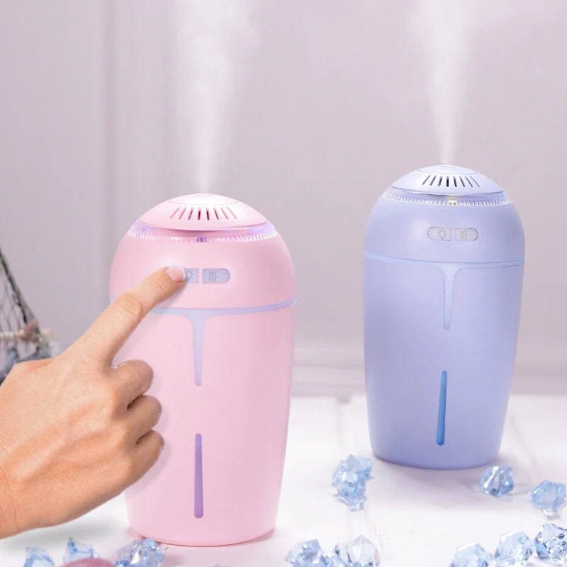 Car Humidifier USB Essential Oil Aroma Diffuser LED Lights For Office Home Ultrasonic Air 300ML Atomizer Fogger | Бытовая техника