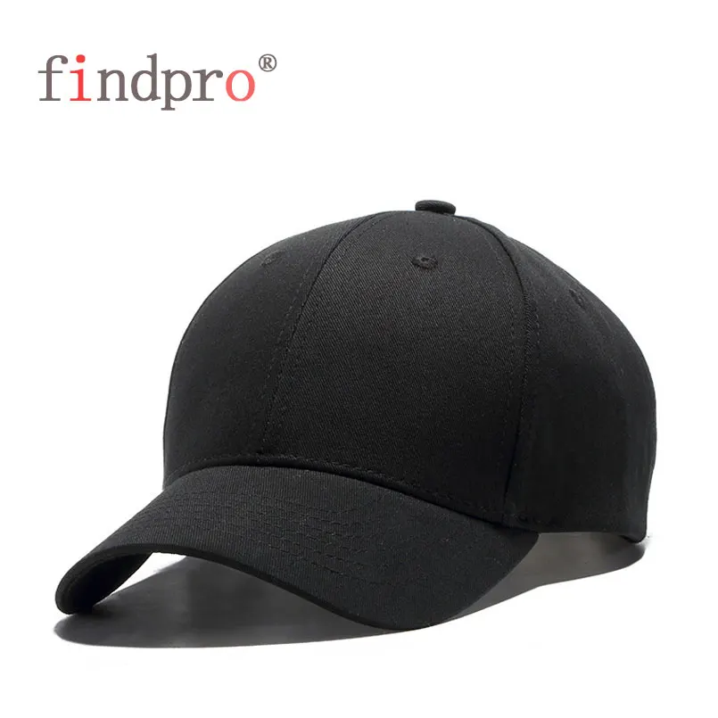 Findpro однотонная бейсбольная кепка с длинными полями летняя для мужчин и женщин