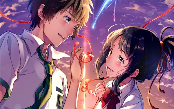 Kimi no na wa, ваше имя плакат с героями аниме, японская манга стены искусства печати, Mitsuha miyamzu Taki Tachibana шелковые фотографии - Цвет: 18