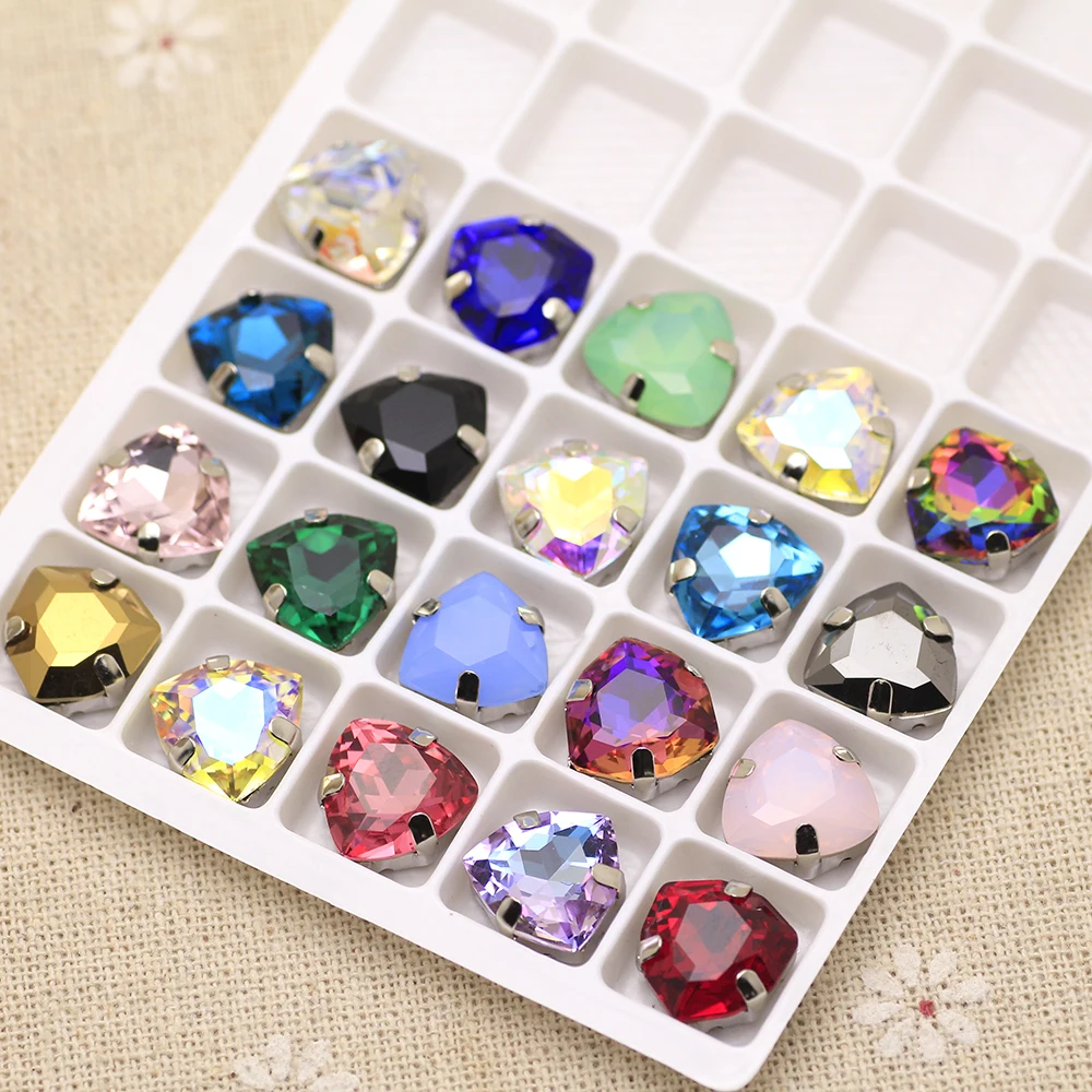 Новинка 2019 Высококачественная аппликация из страз с серебристым основанием