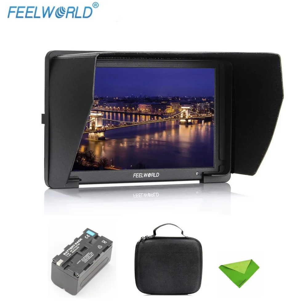 Feelworld T7 4 K Wi-Камера монитор Full HD 1920x1200 Пиксели " ips Экран видео Дисплей HDMI металлическая рама видео с Батарея