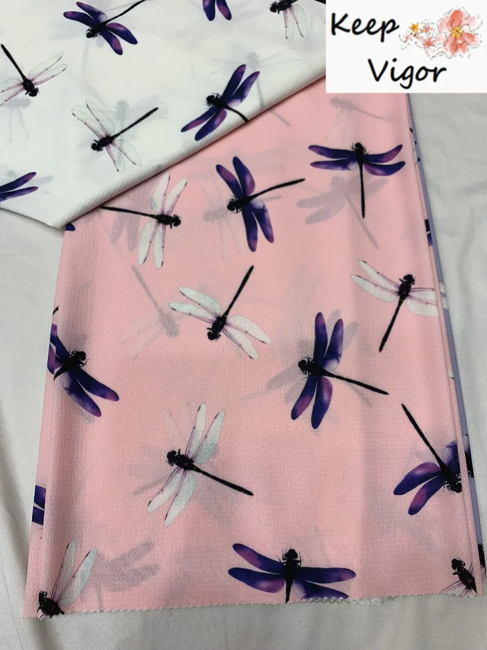 Прямая продажа с фабрики (1 метр) мягкая изящная стрекоза ткань хорошего качества