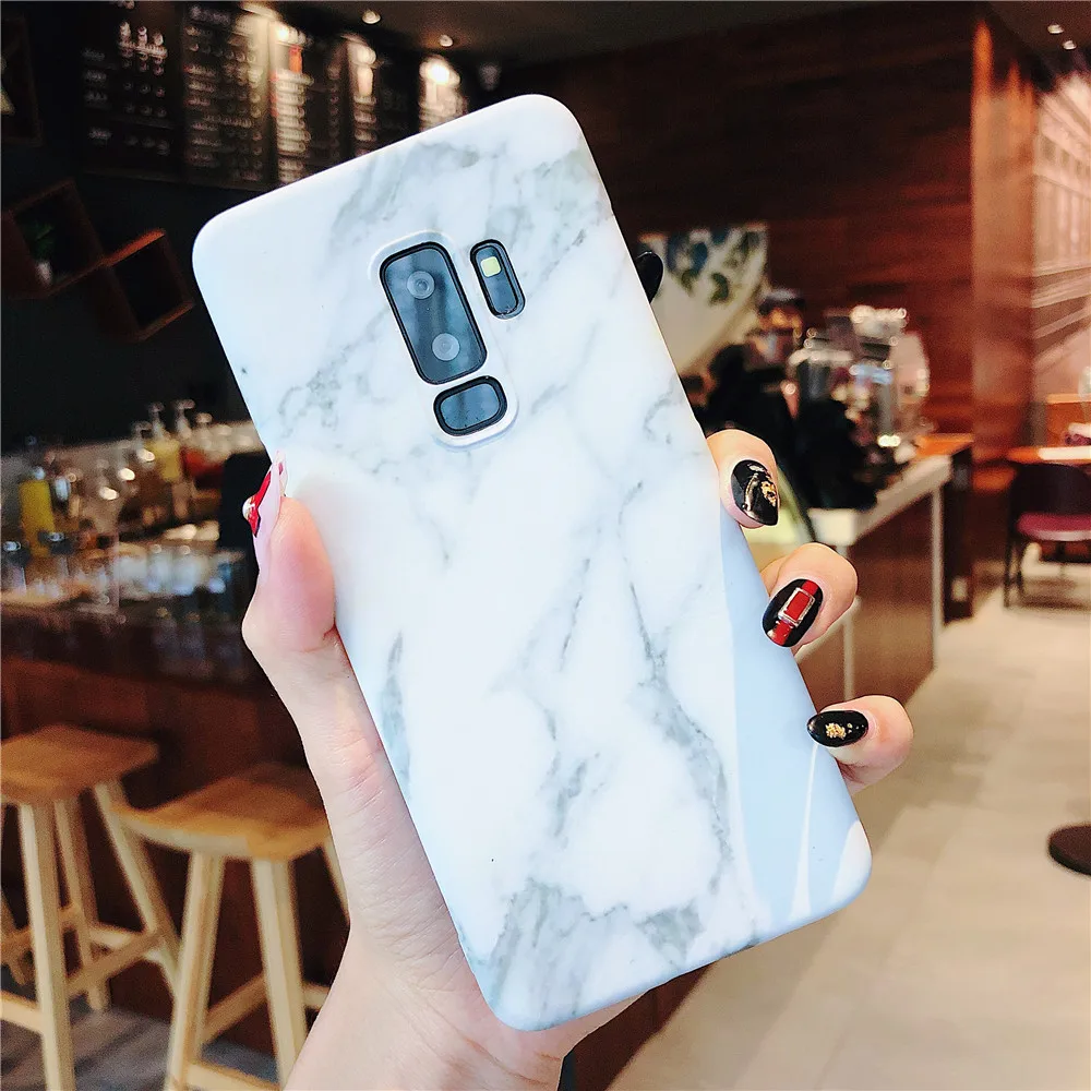 Лабиринт чехол для телефона samsung Galaxy S7 край S8 Примечание 8 9 Мрамор Модный