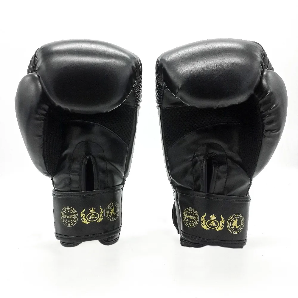 10 унций Боксерские перчатки с драконом Муай Тай высокое качество ПУ боевые