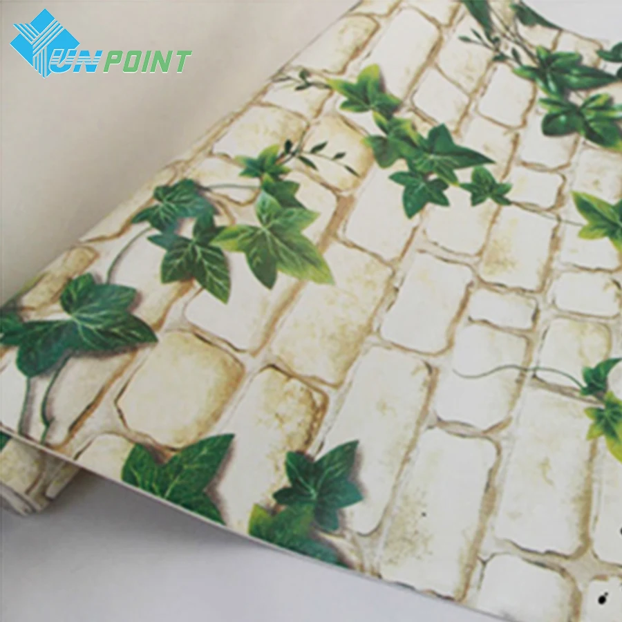 0 45x5 м ПВХ кирпич узор обои самоклеящиеся современный Гостиная общежитии