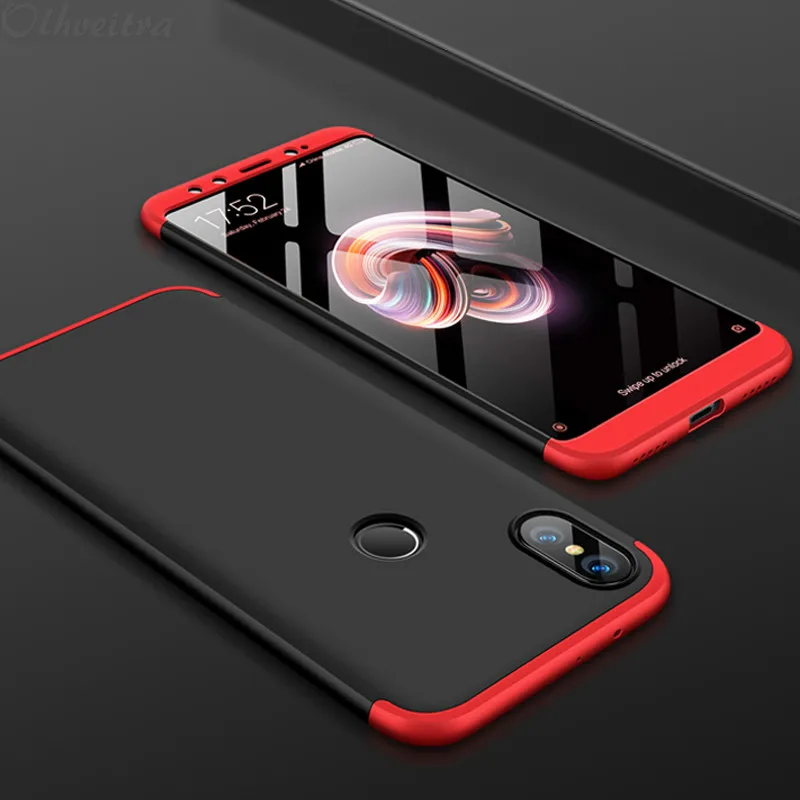 Чехол 3 в 1 для xiaomi Mi 6 5 5S Max 2 Mix 2S жесткий чехол с полной защитой на 360 градусов redmi 5A 6A
