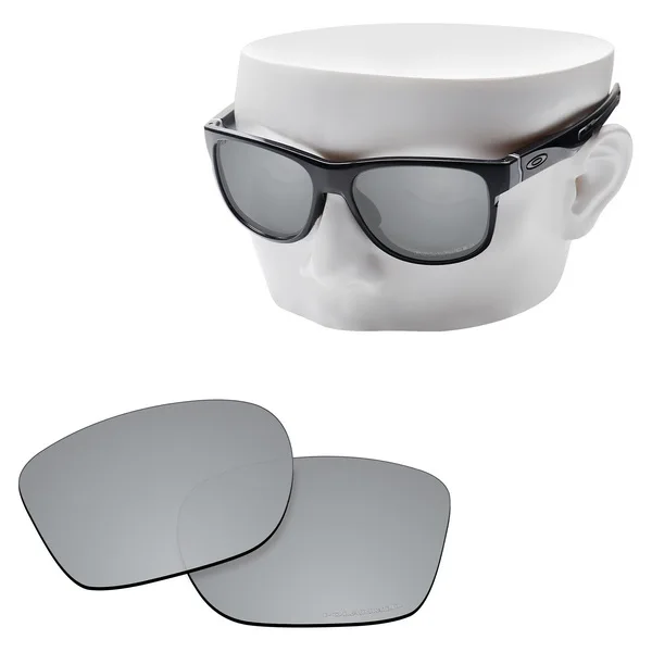 OOWLIT Анти-Царапины Сменные линзы для-солнцезащитные очки Oakley Crossrange травления поляризованных солнцезащитных очков - Цвет линз: Silver Mirror