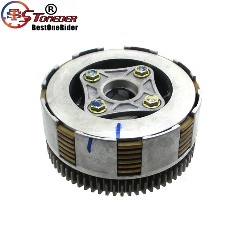 Сцепление STONEDER в сборе для Z190 Zongshen 2 V 190cc Z190 ZS1P62YML-2 двигатель с электрическим стартером питбайк