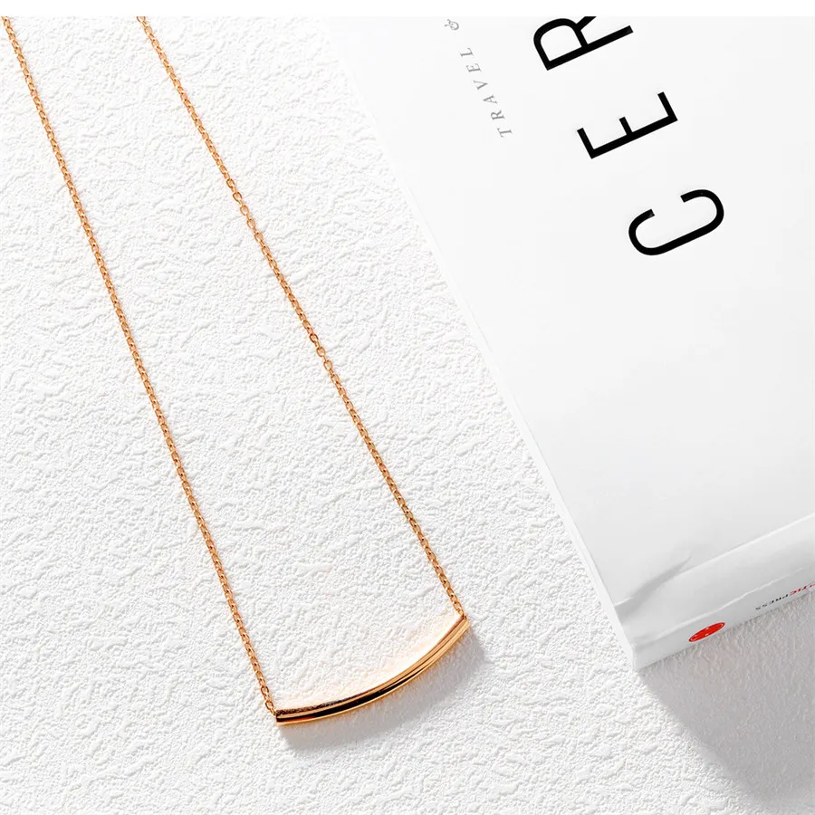 Женское Ожерелье XQNI простой дизайн с коротким рукавом и цепочкой для ключиц|chain