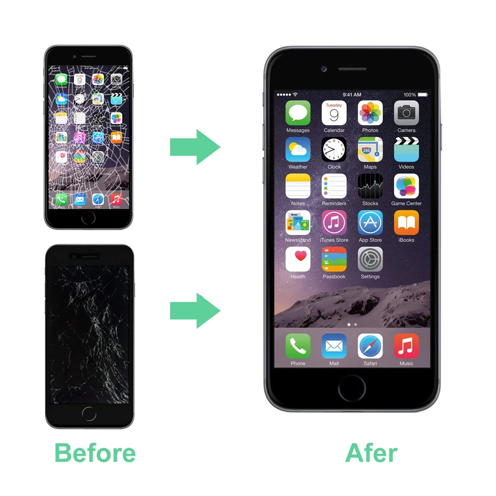 100% качество 4 7 дюймов ЖК дисплей для iphone 6S Дисплей Сенсорный экран с запасные