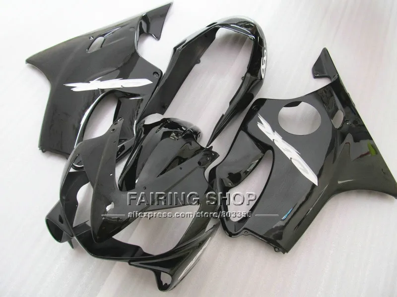 Глянцевый черный обтекатель для мотоцикла HONDA CBR600 F4I 2004 2005 2006 2007 Обтекатели f4i 04