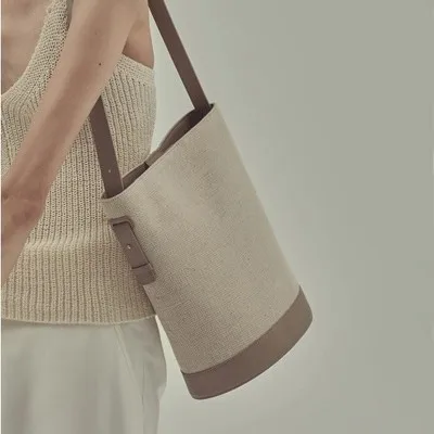 Новая холщовая сумка мешок через плечо повседневная модная тканевая мессенджер